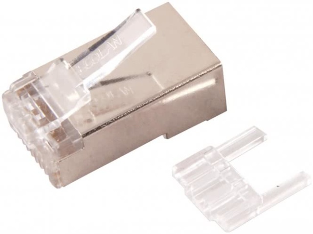 EFB Cat.6 RJ45 STP plug 37640.1-100 1 PU = 100 pz. NUOVO