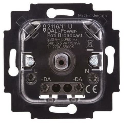 Busch & Jäger 2116/11U DALI-Power- 2116/11 U Potenziometer tunable whiteBC SV NEU