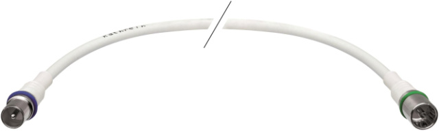 Kathrein IEC-Anschlusskabel 1,5m ETH 1500 Schirmungsmaß: 105dB NEU