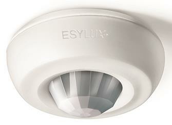 Esylux PD 360/24 Basic ws EB10430855 Rivelatore di presenza a soffitto 360° AP NUOVO