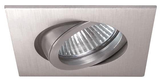 Brumberg Einbaustrahler eckig 6W nickel BB05 650lm 3000K DA68 ET38 inkl dim. Konvert NEU