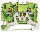 WAGO 2-Leiter- 2202-1207 Schutzleiterklemme...