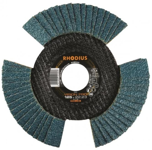 Dischi lamellari Rhodius VISION PRO 115x22,23 K40 210637 NUOVO