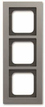 Busch & Jäger Abdeckrahmen platin 1723-270 Busch-axcent Rahmen 3fach NEU