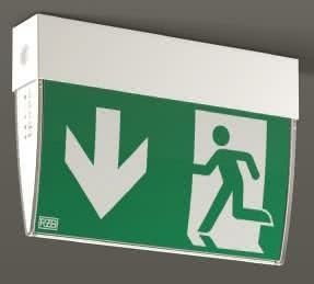 RZB LED-Notleuchte EXEO-D 4W 672400.002 3h 24m IP54 Wand/Deckenmontage NEU