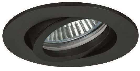 Brumberg NV-Einbaustrah. mattschwarz 0063.08 GU5,3 50W schwenkbar DA68mm NEU