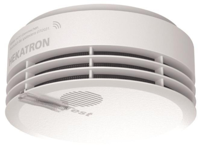 Detector de humo Hekatron Genius Plus X conectable por radio 31-5000030-02-01 NUEVO