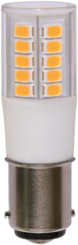 LIGHTME T18 LED 5,5W/830 600lm LM85356 Stabform B15d 320°_EEK F NEU