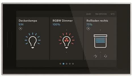 Busch & Jäger RoomTouch 5 -825 RT/U30.0.11-825 zwart NIEUW