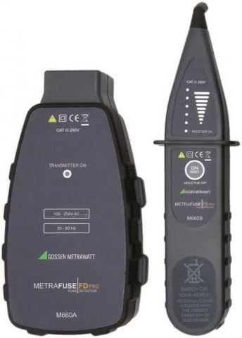 Gossen METRAFUSE FD PRO M660C Fuse Finder / Circuit Breaker NEW