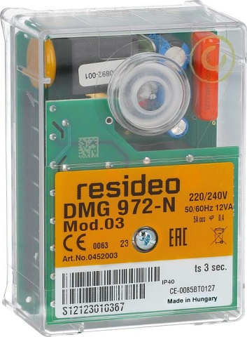 Resideo DMG 972-N MOD 03 automatic burner control unit NEW