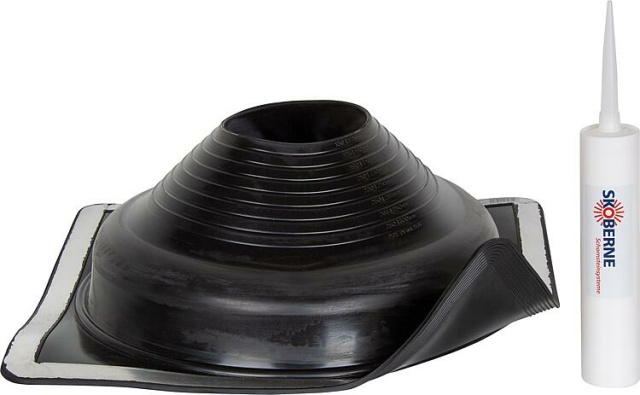 Skoberne pipe sleeve Dektite, 681 x 681 mm, d 230 - 508mm OR