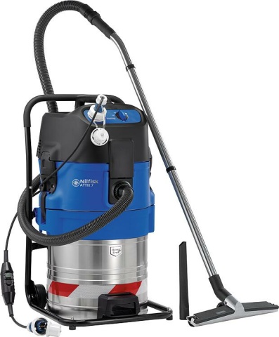 Aspirateur de liquides Nilfisk Attix 751-71 MWF avec pompe, réservoir en acier inoxydable de 70 l NEUF
