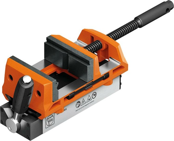 Fine magnetic vice VersaMAG Jaw width 100 mm NEW