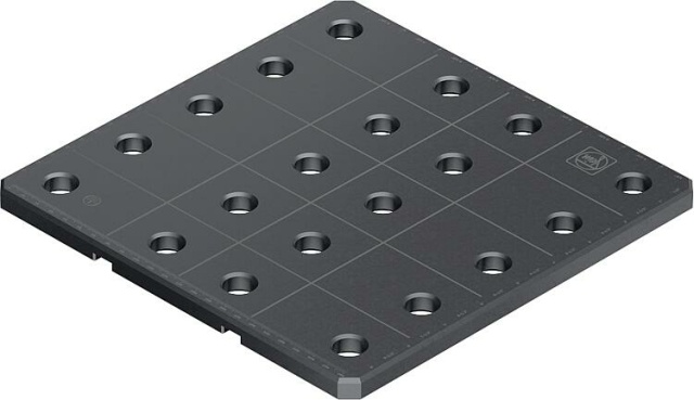 Piastra di saldatura fine VersaMAG Lunghezza x larghezza 250 x 250 mm NUOVA