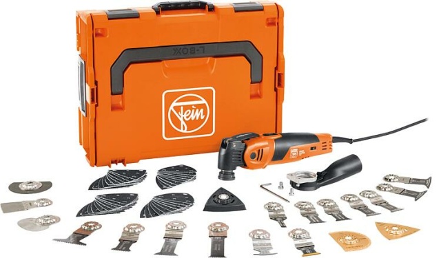 Fein Multimaster MM 700 MAX TOP, 450 W en L-BOXX® y accesorios NUEVO
