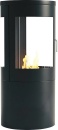 Cachfires Ethanol-Kaminofen Columbus, Stahl Schwarz, 2 KW...