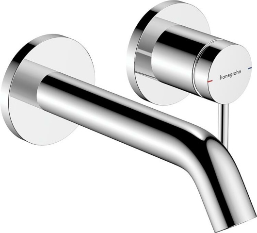 Hansgrohe Tecturis S wall-mounted basin mixer, projection 165 mm, chrome NEW