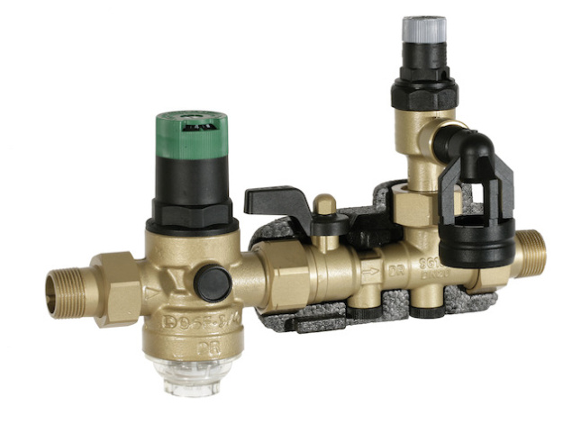 Resideo SG150D-1/2AB Groupe de sécurité avec réducteur de pression - 8 bar pression de réponse NOUVEAU