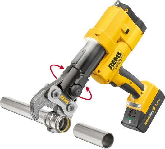 Rems Akku-Press 22V ACC Connected in L-Boxx NEU