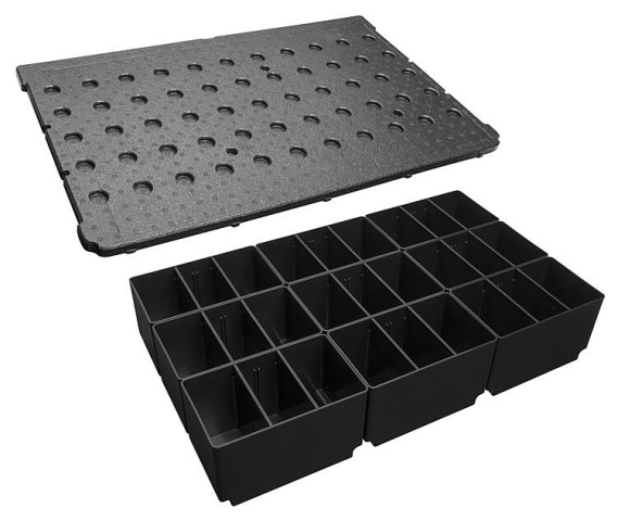 BS Systems Inset Box Set XM, flexible partitioning, break-proof inset boxes, for XL-Boxx NEW