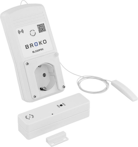 Broko Funk-Abluft-Sicherheitsschalter BL220F, Steckdosenversion NEU