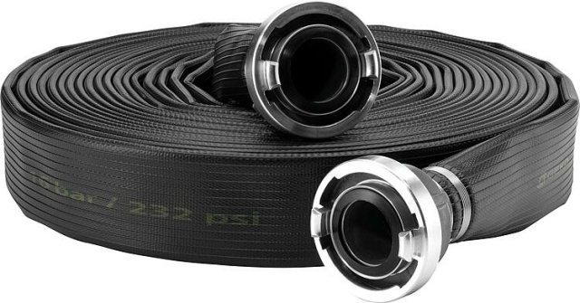 Tuyau de chantier Geka en caoutchouc, DN80 (3""), raccord Storz B, longueur 20 m NEUF