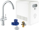 Grohe Blue Professional Starter Kit sink mixer, C-spout...