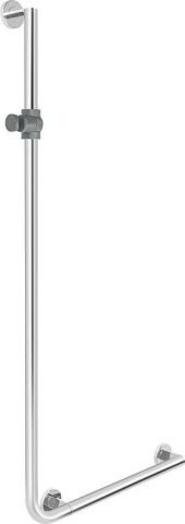 Hewi angle bracket system 900 with shower holder 600x1250mm, right NEW