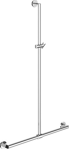 Hewi Duschhandlauf System 900 m. Brausestange, 765x1250mm NEU