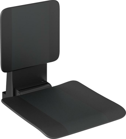 Siège rabattable Hewi Système 900, 451 x 539 x 637 mm, noir mat NEUF