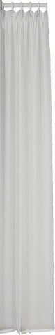 Hewi shower curtain, Decor 80, 1200 x 2000 mm, 8 eyelets, plain white, NEW