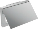 Hewi paper roll holder system 900 Q, with lid, chrome NEW