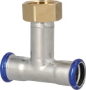 Evenes Edelstahl-Pressfitting M-Kontur T-Stück mit...