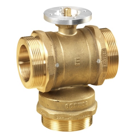 Resideo VBG3-32-25 Dreiwege-Regelkugelhahn DN 32 kvs 25,0 mit Aussengewinde NEU