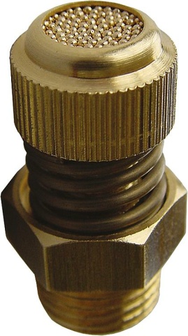 EWO instelbare demper met kartelschroef G 1/4 573.52 NIEUW