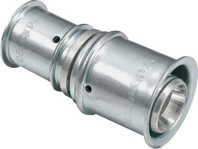 multitubo systems perskoppeling, gereduceerd Ø63-Ø40 mm, vertind NIEUW