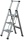 AHW-tools Step+Store 3-step stepladder with safety bar NEW