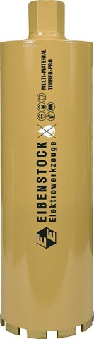 Eibenstock diamond dry drill bit 1¼", Ø 122 mm, 350 mm working length, 10 segments NEW
