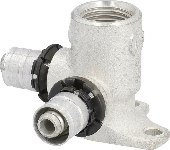 Uponor S-Press double wall disc 90° long Ø14mm-DN15 (1/2") FR-14 NEW