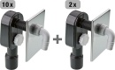 Special offer package: flush-mounted device connection siphon 10 + 2 free NEW