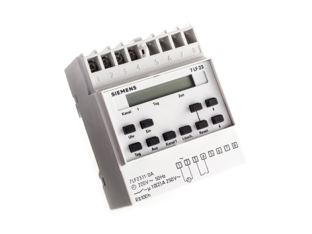Orologio digitale Siemens 7LF23 11-0A a 1 canale NUOVO