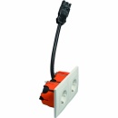 PEHA D 11.6612/672.02 SI WN30 LD Socketline Doppel...