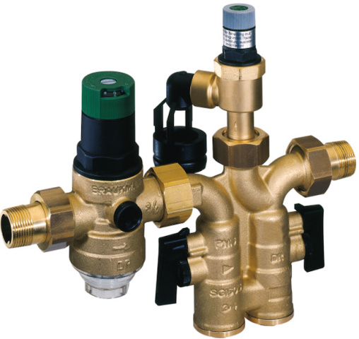 Gruppo di sicurezza Resideo SG160SD-3/4AC con pressione di taratura 10 bar NUOVO