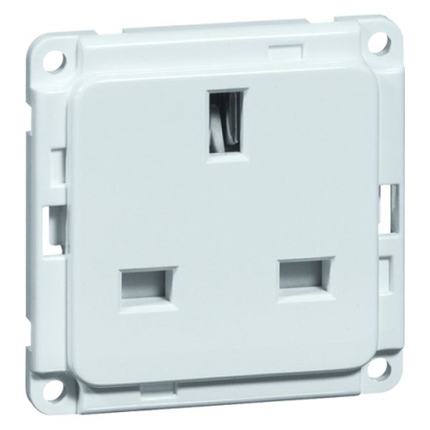 PEHA D 6771.19 GB Compacta British-Standard-Steckdose tiefschwarz 00617411 NEU