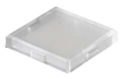 Schlegel button clear 4-f crystal clear, flat T25FKL NEW