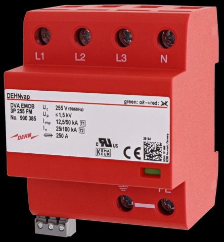 DEHN Kombi-Ableiter DVA EMOB DVA EMOB 3P 255 FM NEU