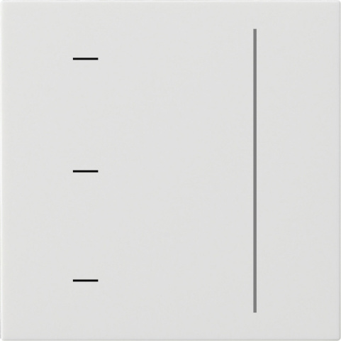 Gira Touchaufsatz S3000 Reinweiß 536503 NEU