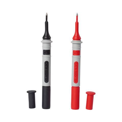 Chauvin Arnoux Prüfspitzen 2mm/4mm CAT IV-1000Vrot+schw P01295491Z NEU