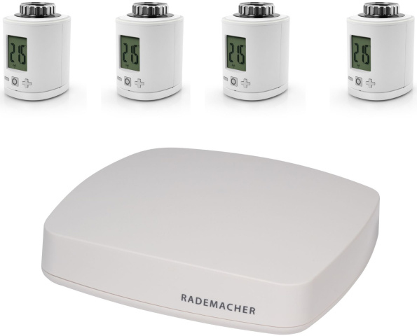 DELTA DORE Heating Starter Kit 1 HomePilot+4 DUOFern VK 0498 NEW